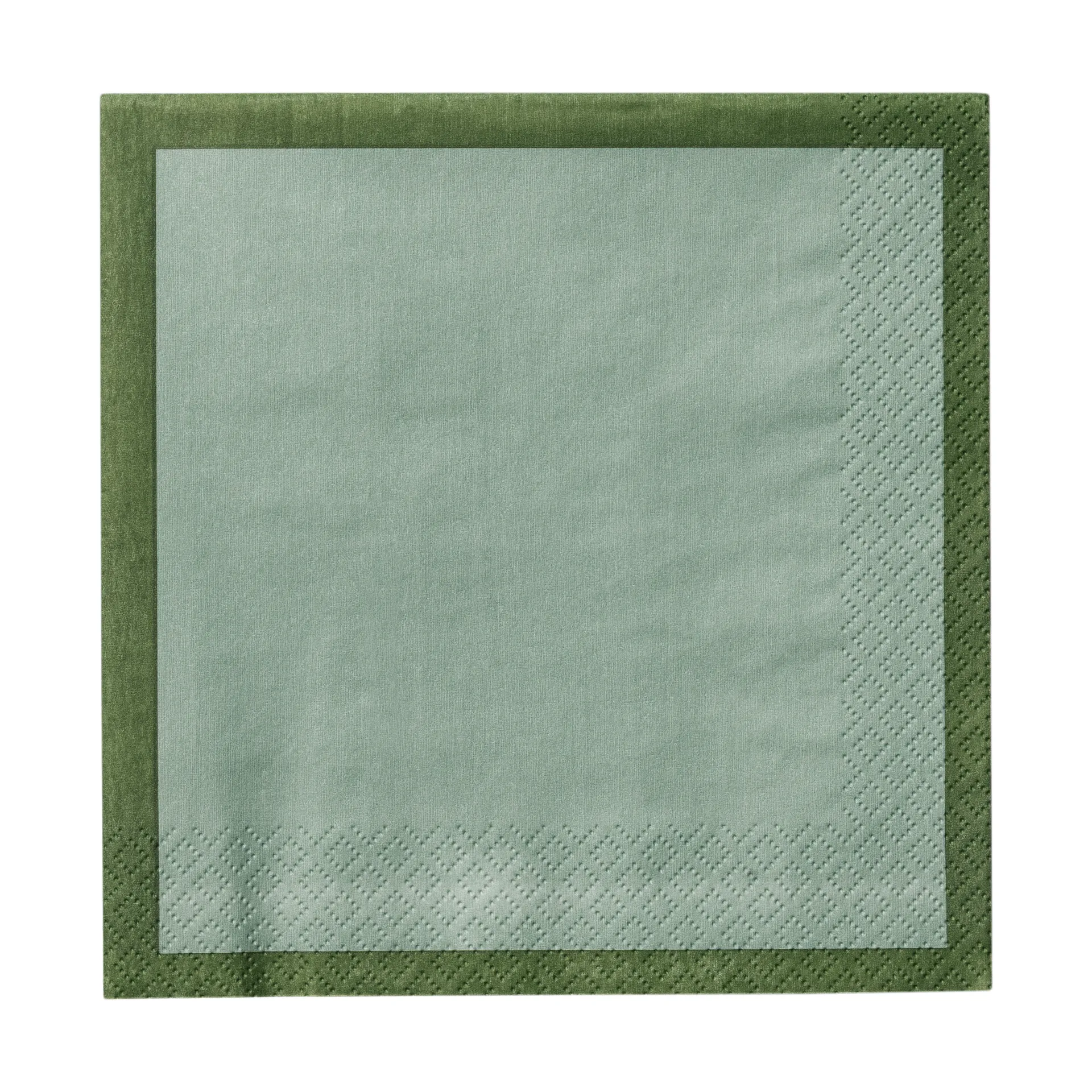 Tovagliolo di carta Iittala, Verde foresta-menta, 33 cm, confezione da 20 Iittala