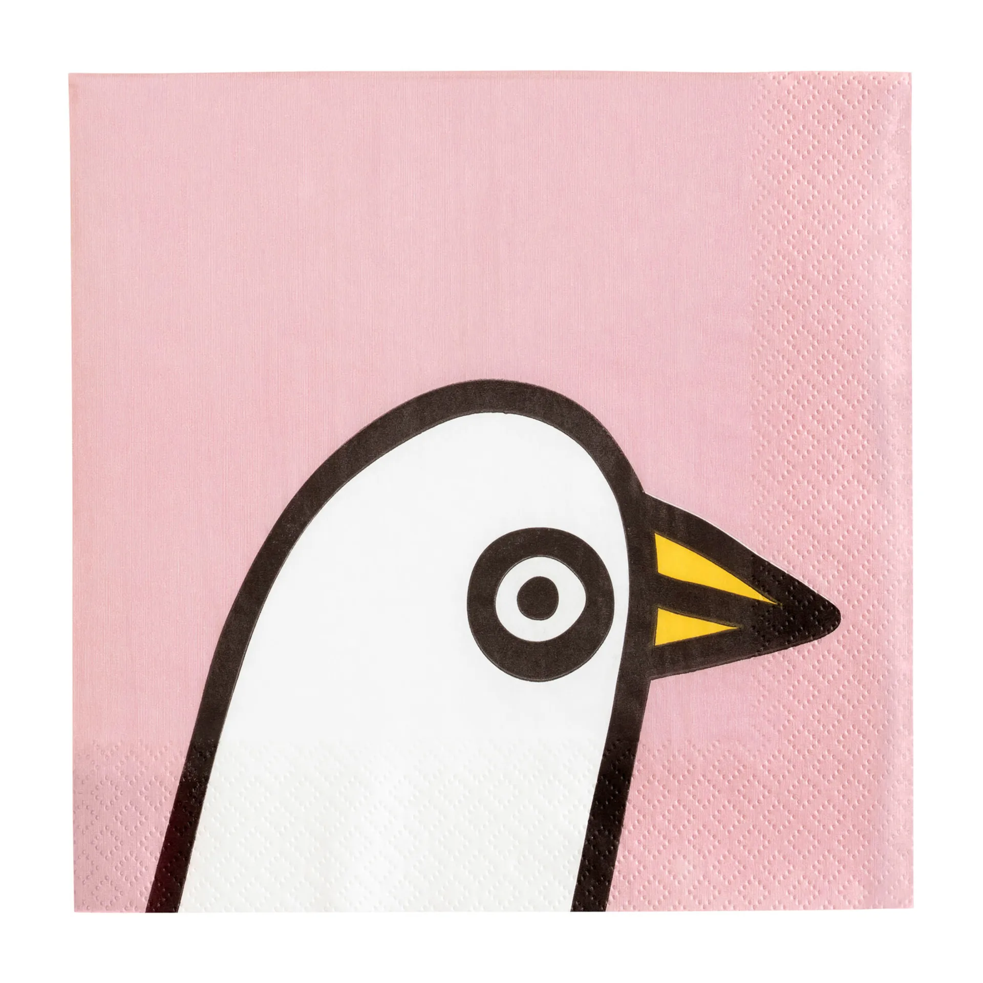 Tovagliolo Oiva Toikka Birdie confezione da 20, Rosa Iittala