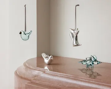 Uccellini in vetro Iittala - Specchio, mini, set da 3 - Iittala