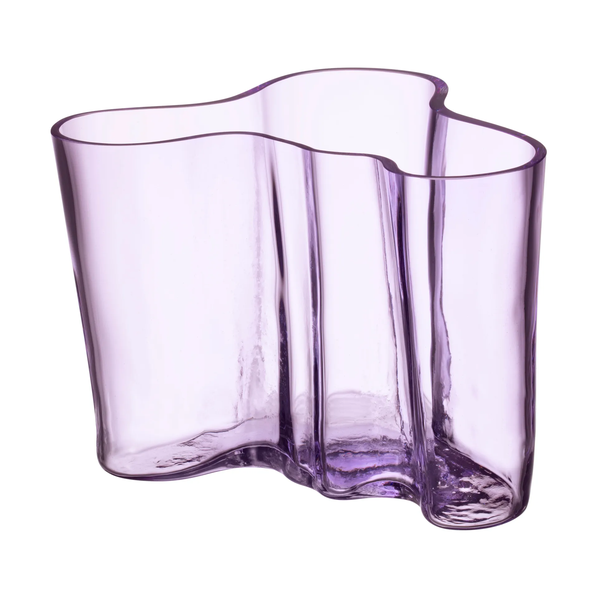 Vaso Alvar Aalto 140 mm, Lilla chiaro Iittala