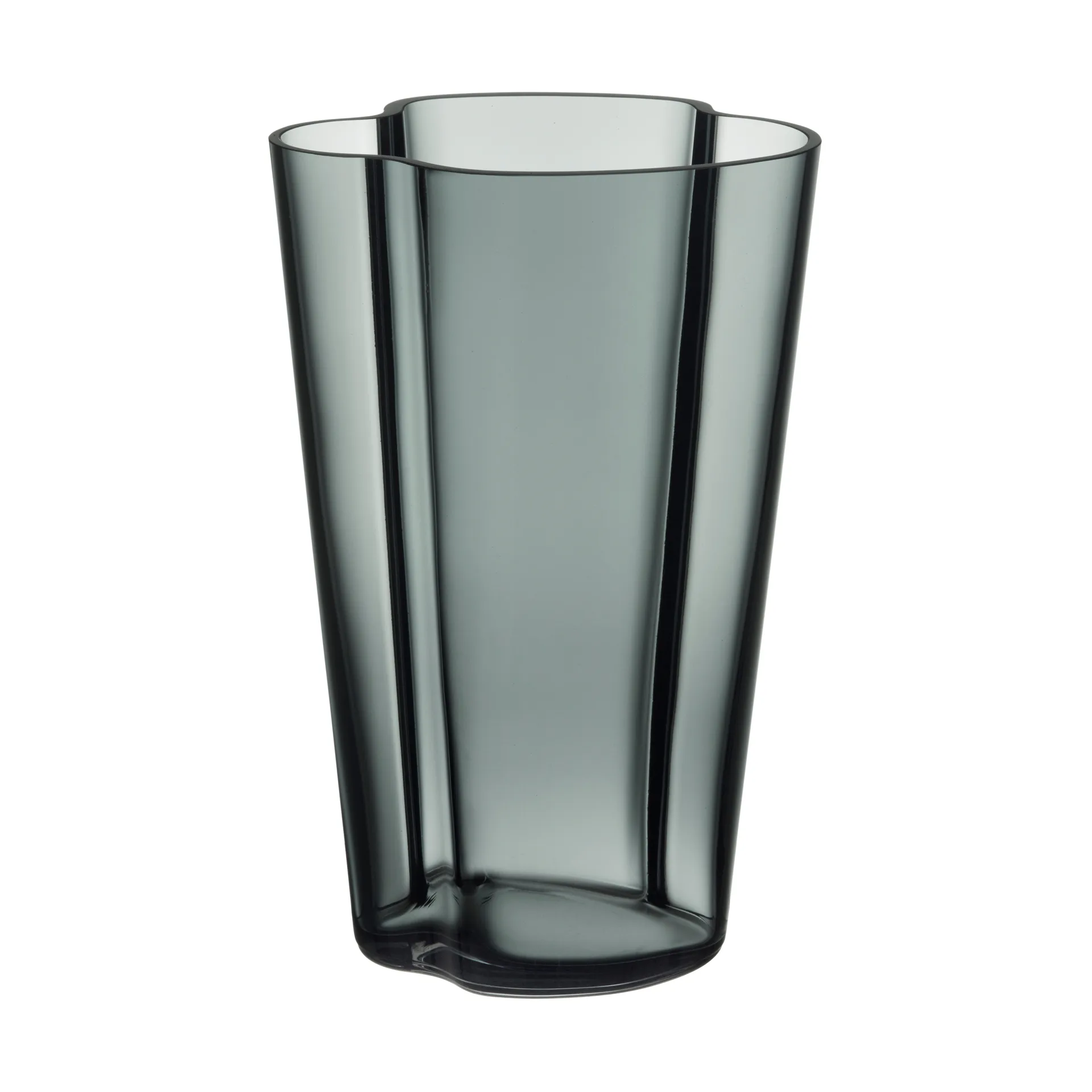 Vaso Alvar Aalto grigio scuro, 220 mm Iittala
