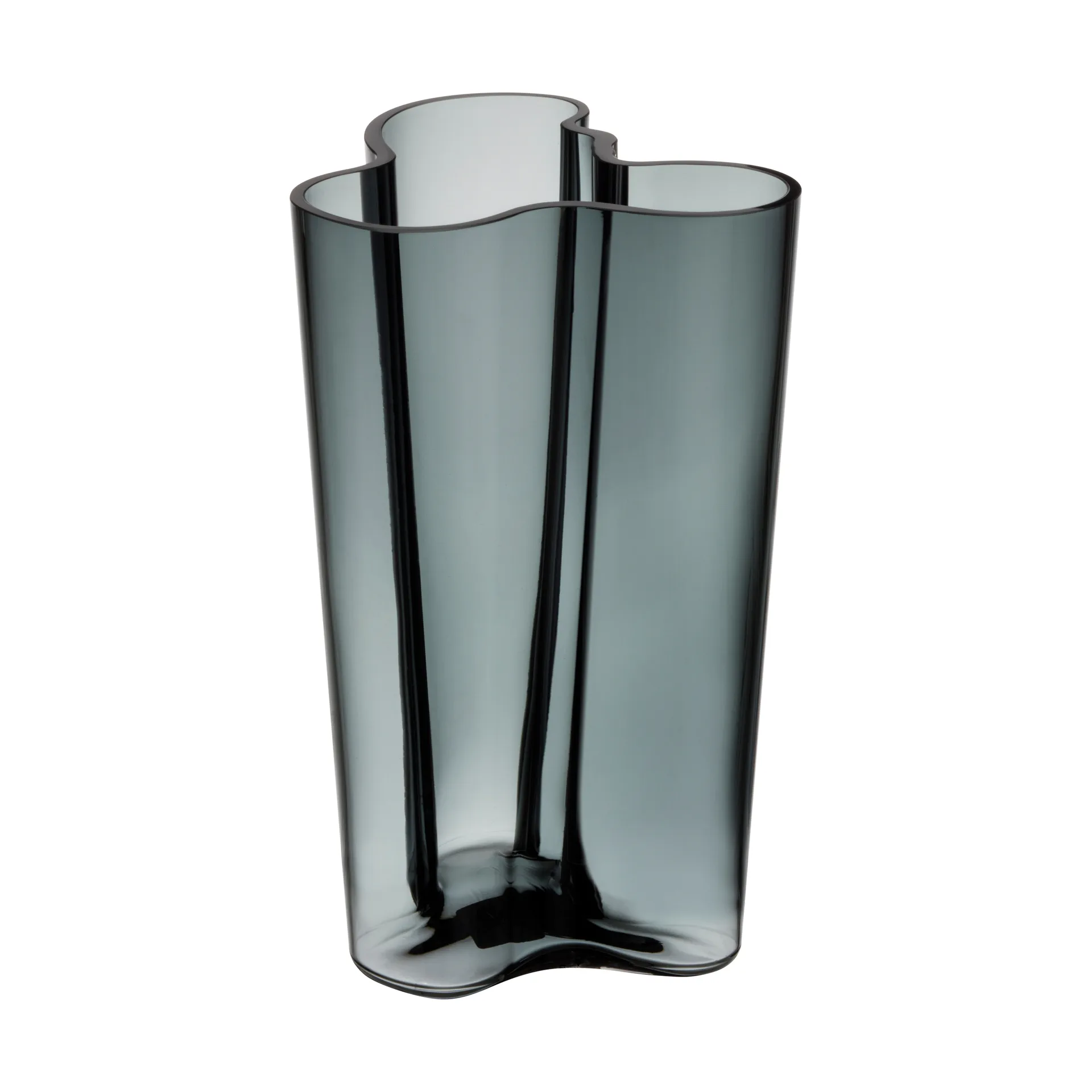 Vaso Alvar Aalto grigio scuro, 251 mm Iittala