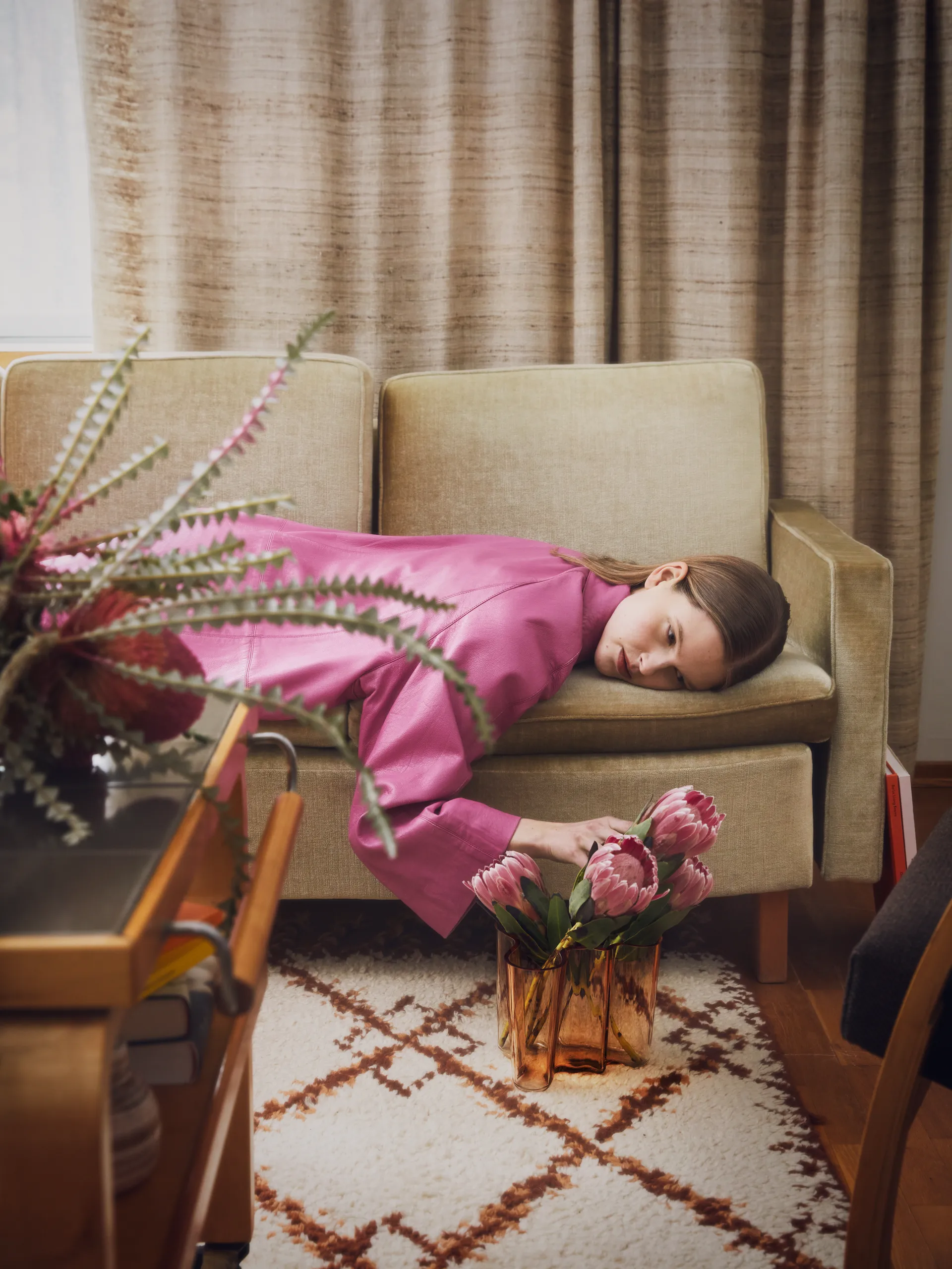 Vaso Alvar Aalto Rio, marrone, 160 mm Iittala