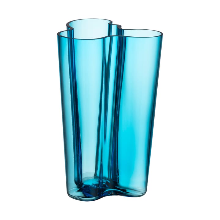 Vaso Alvar Aalto turchese - 251 mm - Iittala