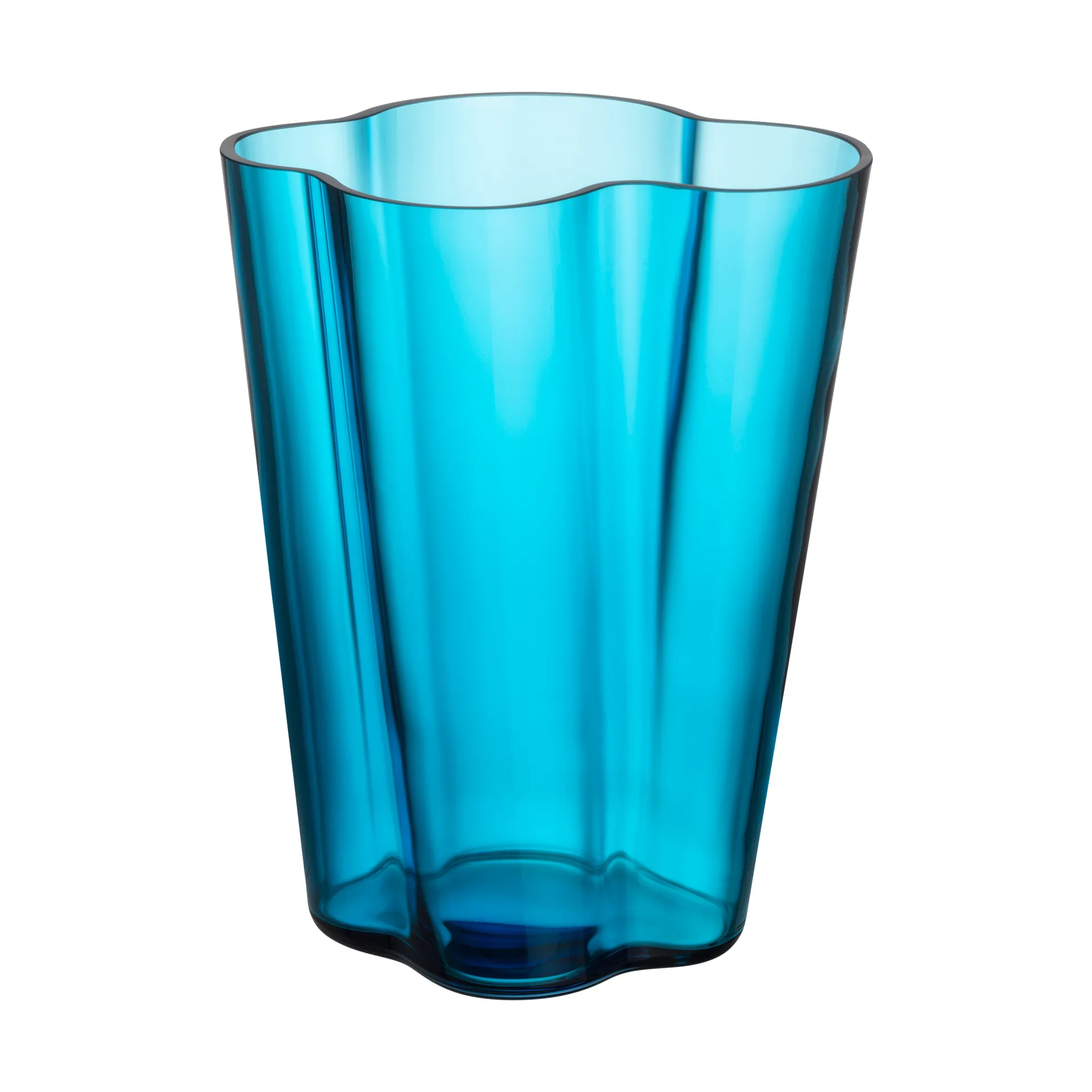 Vaso Alvar Aalto turchese, 270 mm Iittala