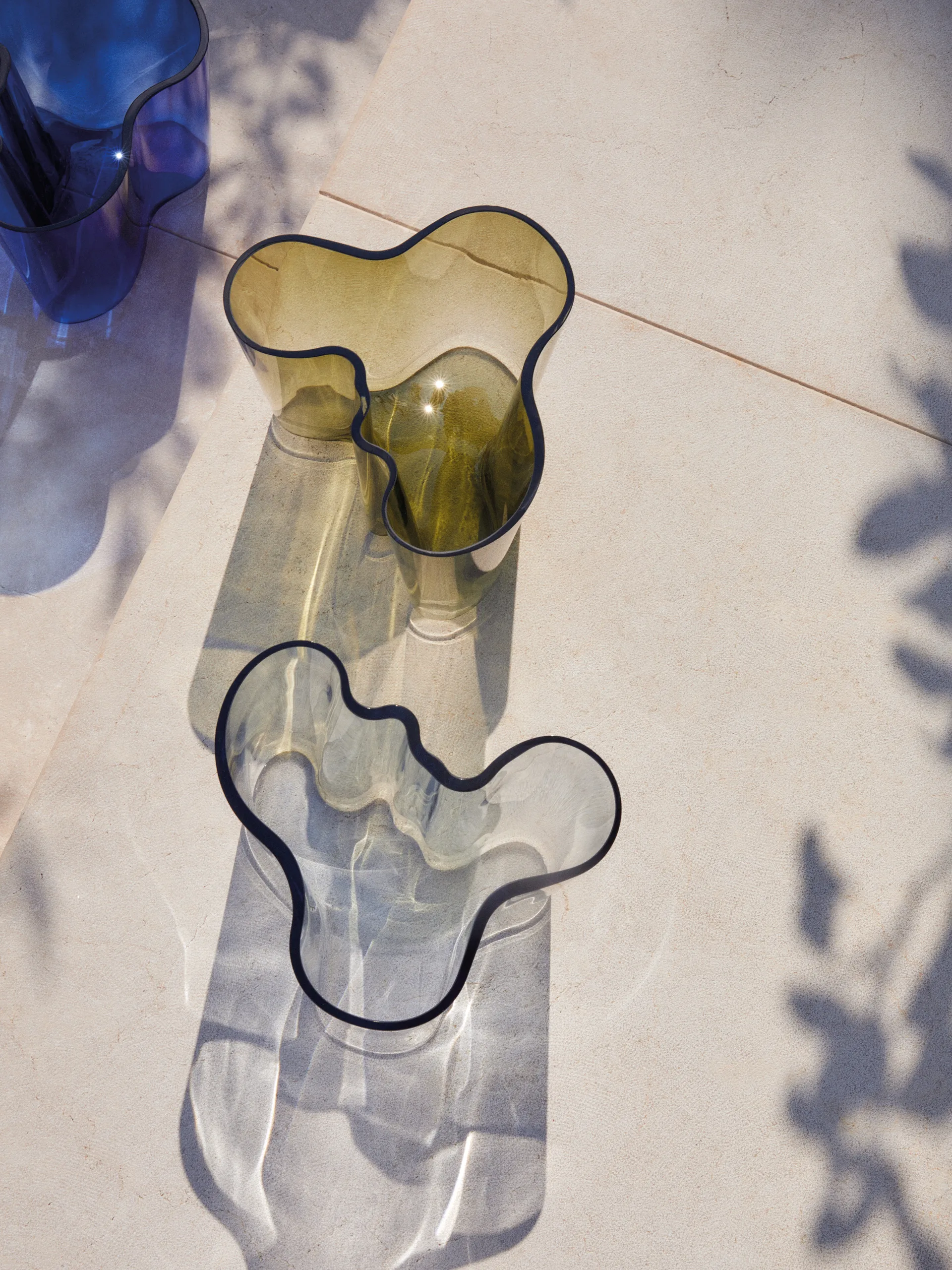 Vaso Alvar Aalto verde muschio, 160 mm Iittala