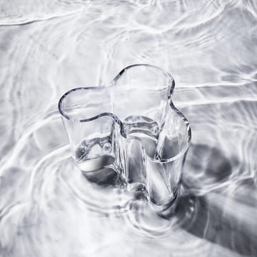 Vaso doppio Alvar Aalto - trasparente - Iittala