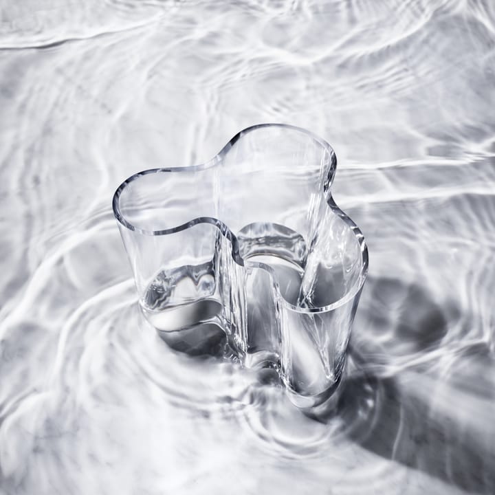 Vaso doppio Alvar Aalto - trasparente - Iittala