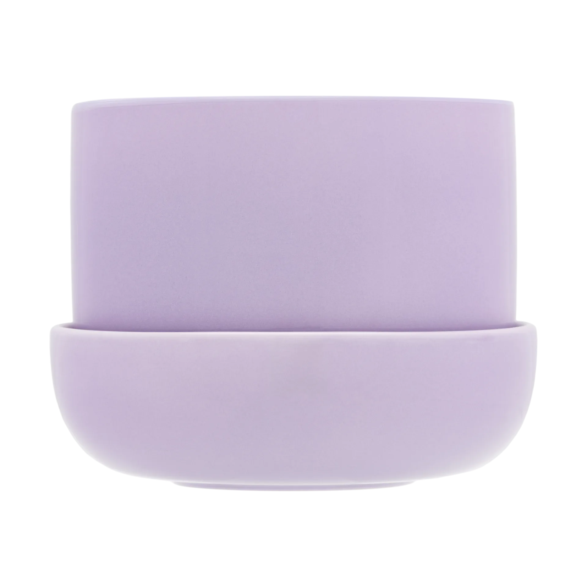 Vaso Nappula con sottovaso 130x170 mm, Lilla chiaro Iittala