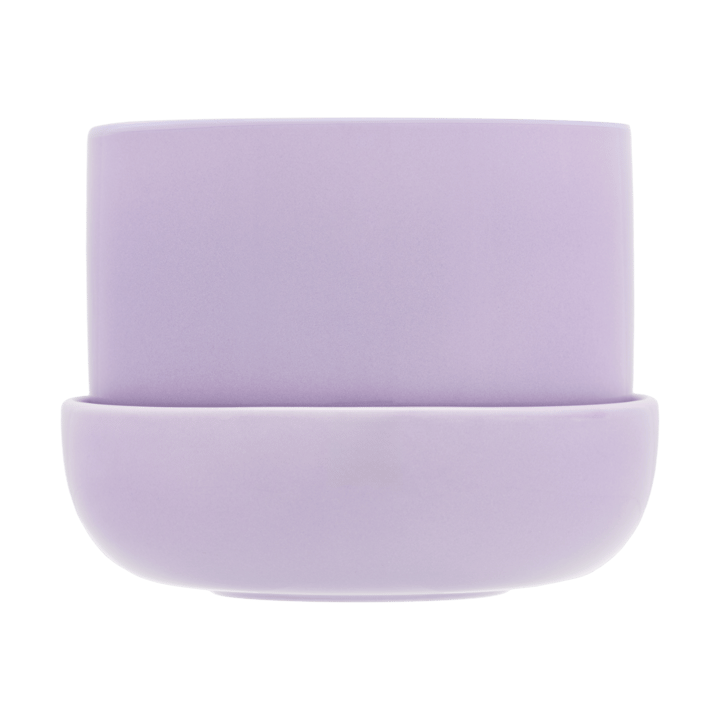 Vaso Nappula con sottovaso 130x170 mm - Lilla chiaro - Iittala