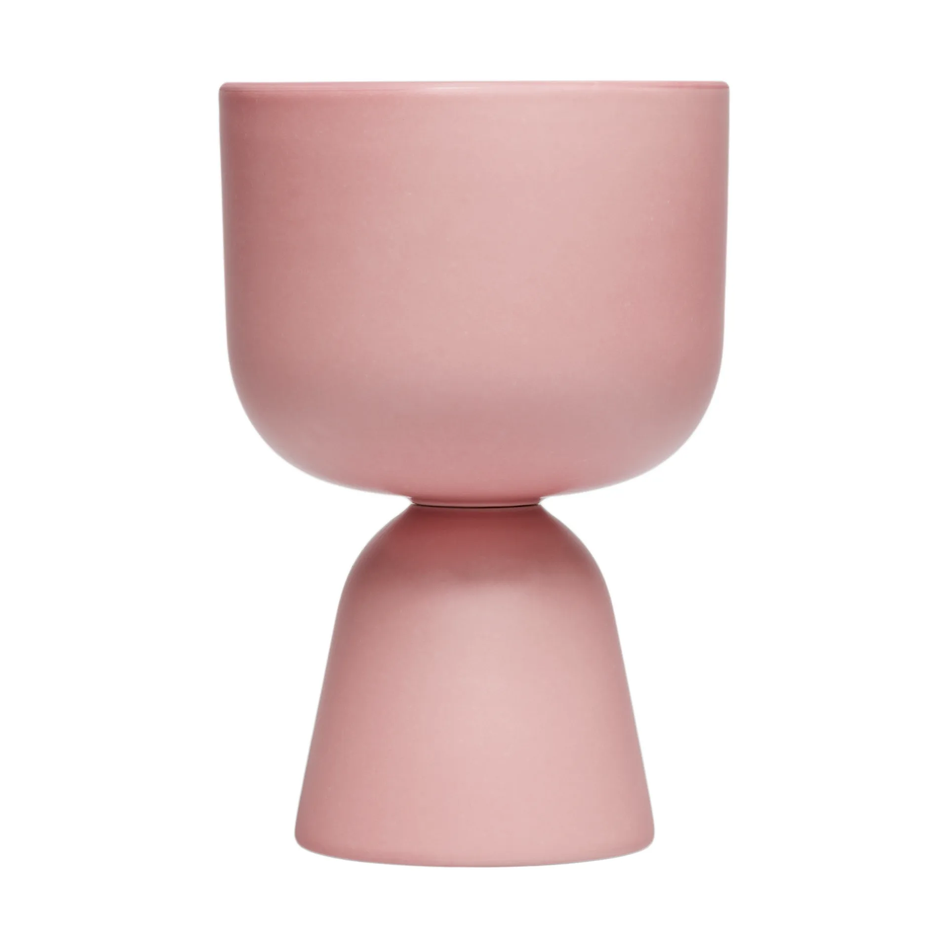 Vaso Nappula, Rosa opaco, 19x12,5 cm Iittala
