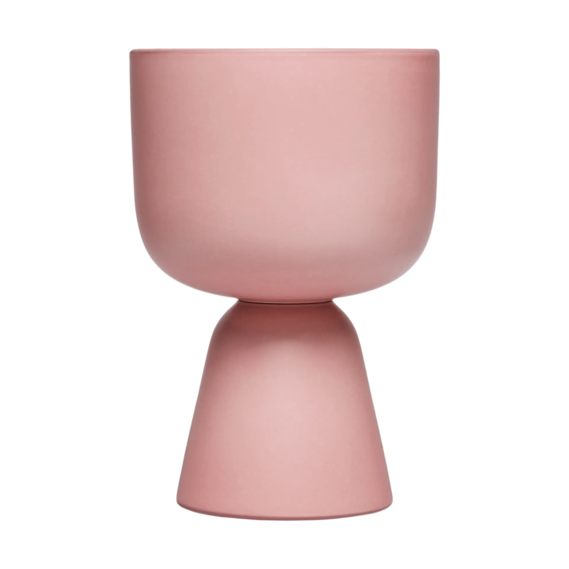 Vaso Nappula, Rosa opaco, 23x15,5 cm Iittala