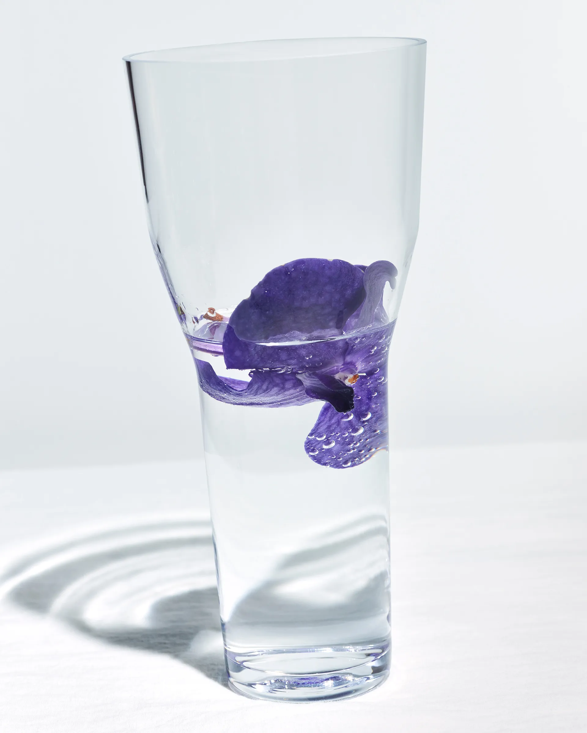 Vaso Solare alto 26xØ12 cm, Trasparente Iittala