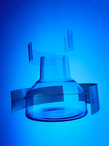 Vaso Solare basso Ø22x20 cm - Trasparente - Iittala