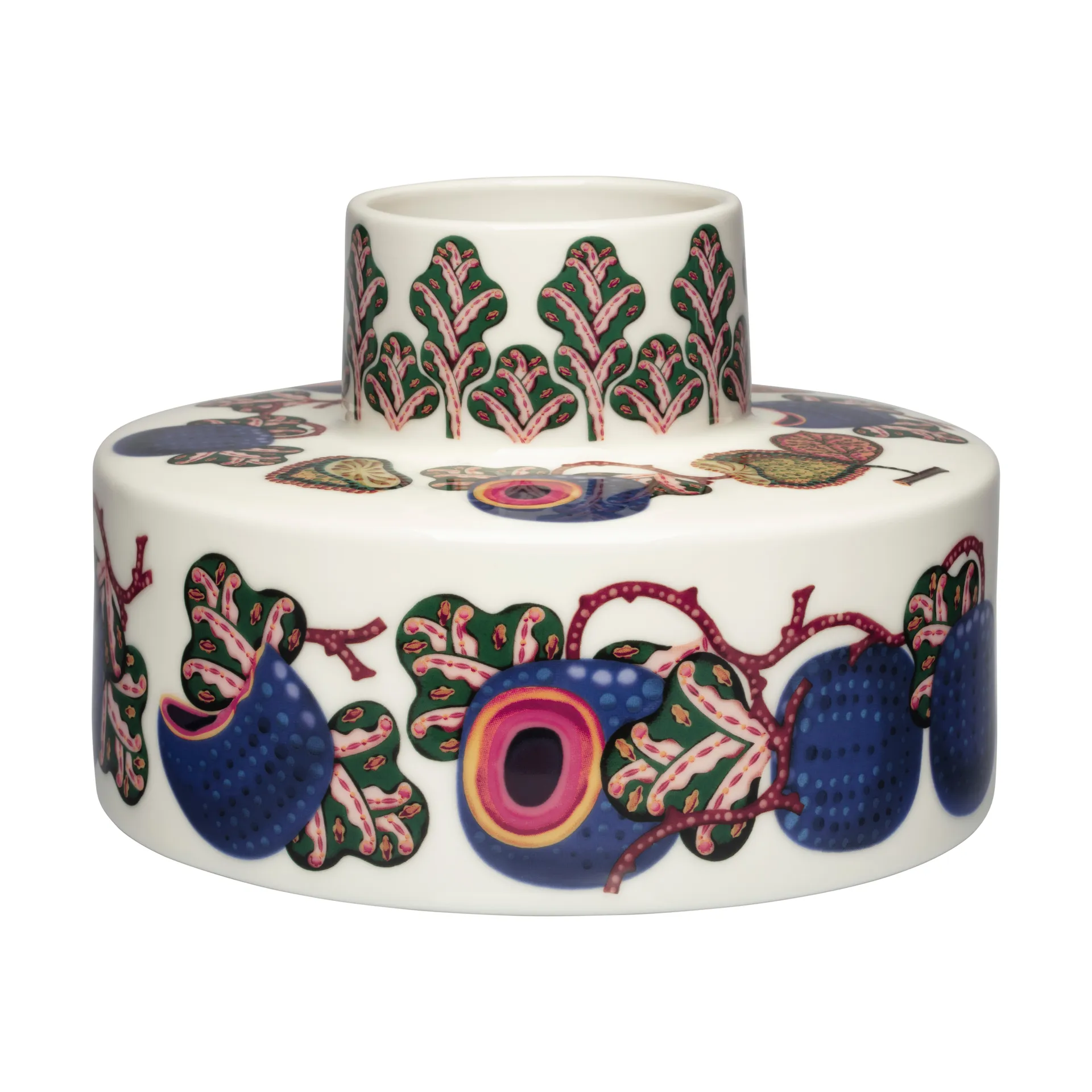 Vaso Taika Sato Ø21x15 cm, Bianco-multicolore Iittala