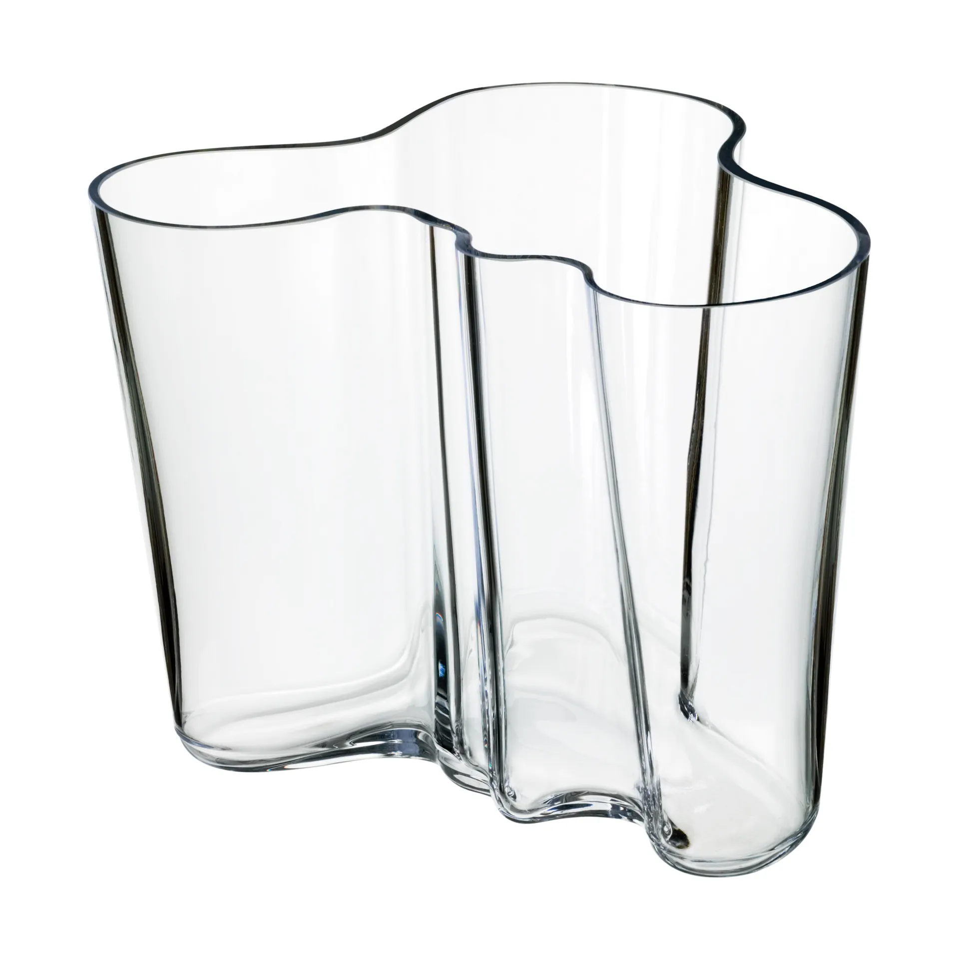Vaso trasparente Alvar Aalto, 160 mm Iittala