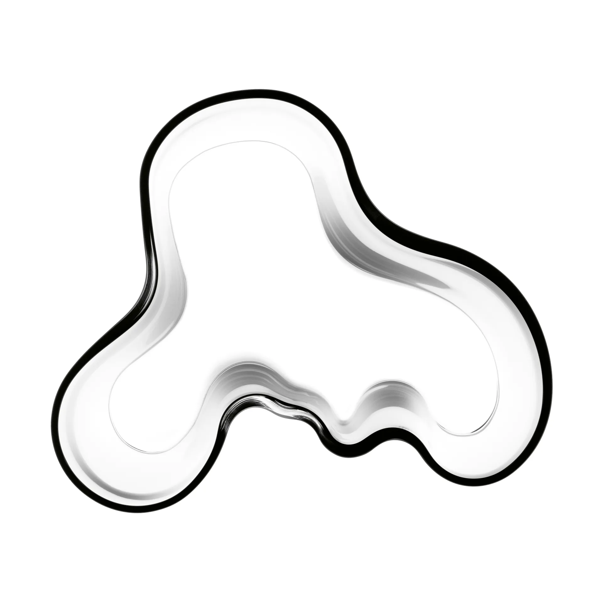 Vaso trasparente Alvar Aalto, 160 mm Iittala