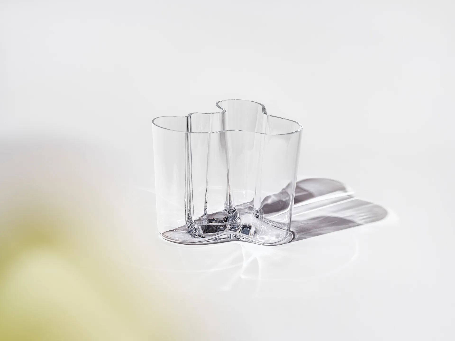 Vaso trasparente Alvar Aalto, 160 mm Iittala