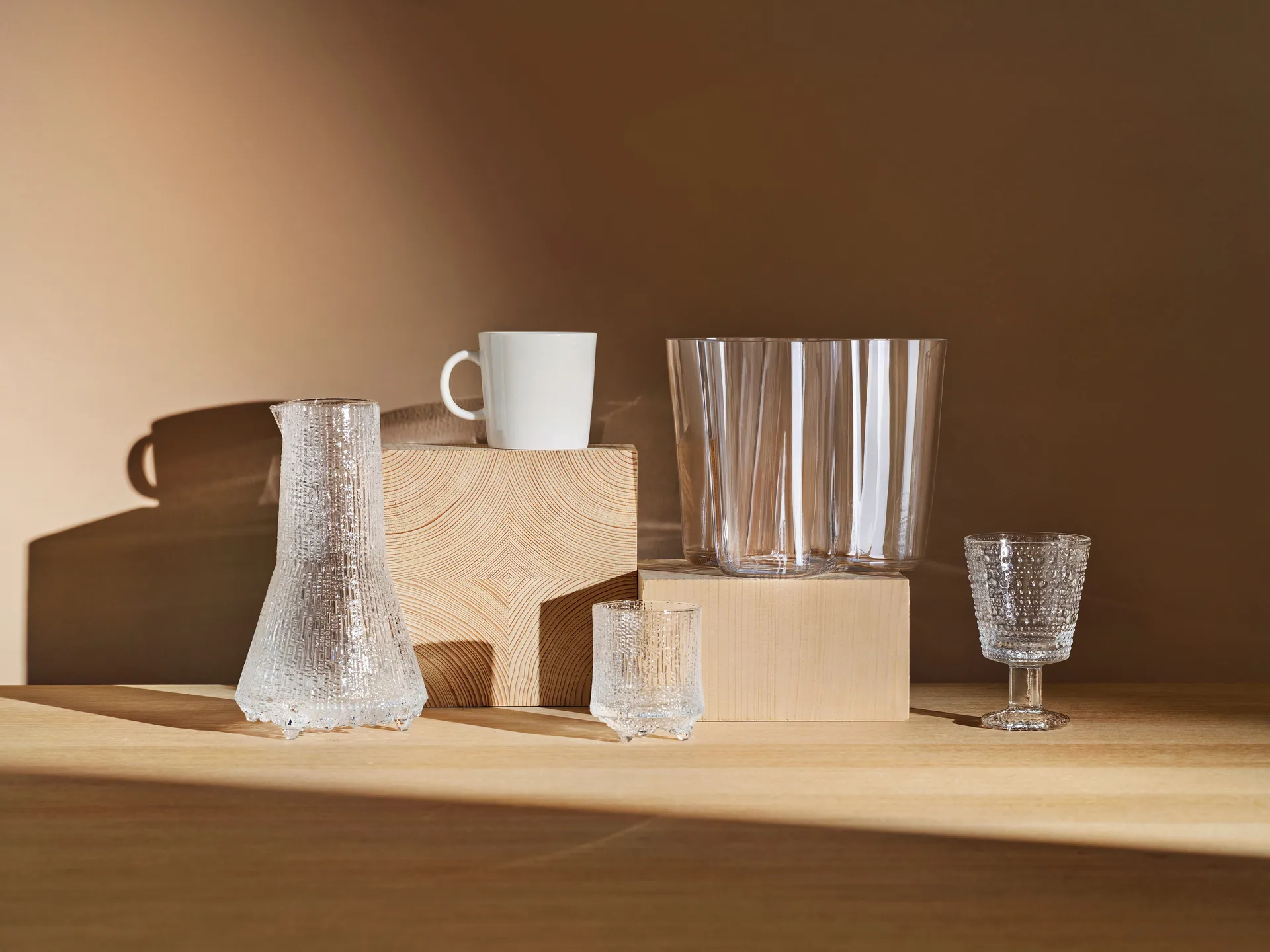 Vaso trasparente Alvar Aalto, 160 mm Iittala