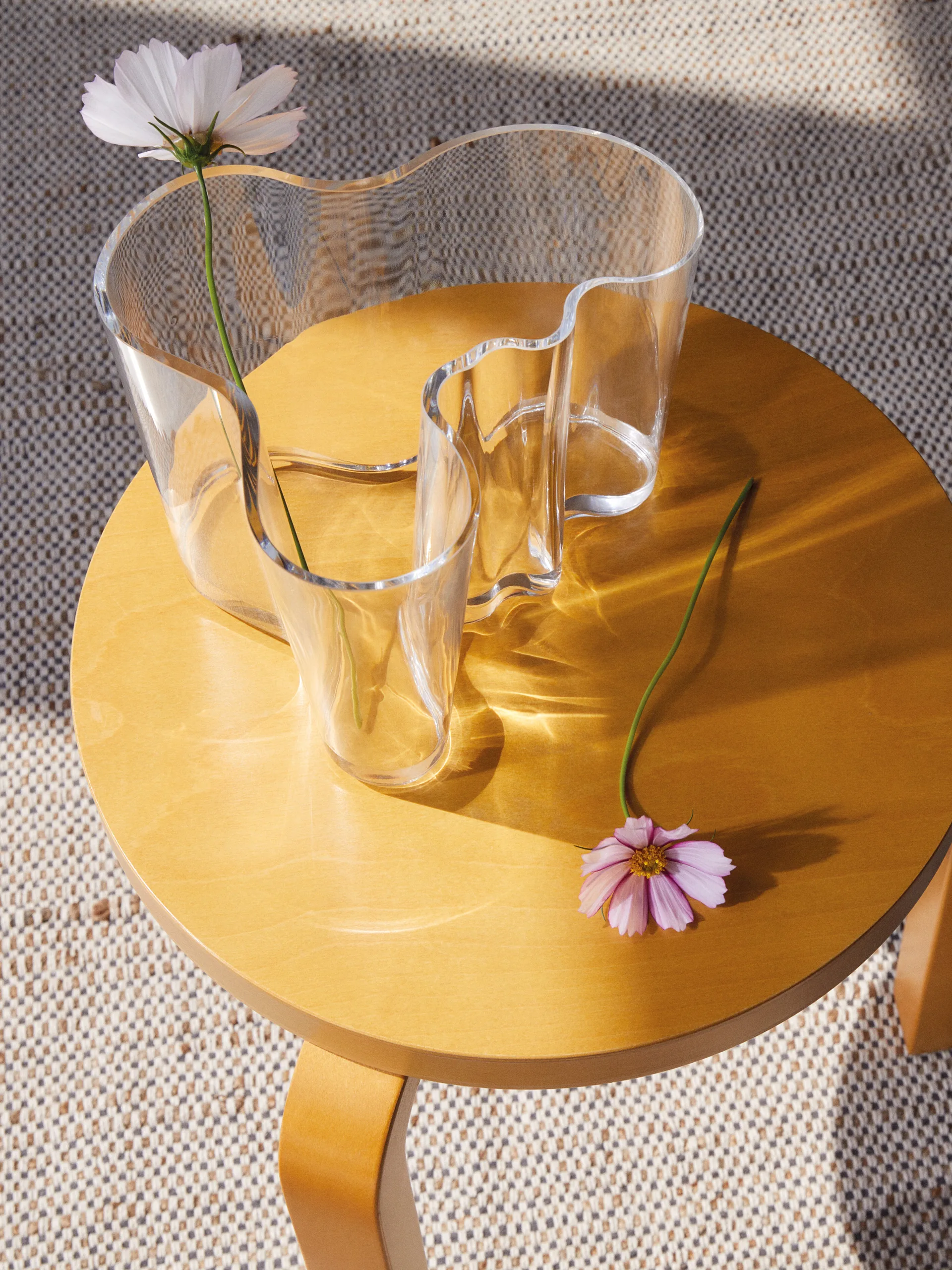 Vaso trasparente Alvar Aalto, 160 mm Iittala