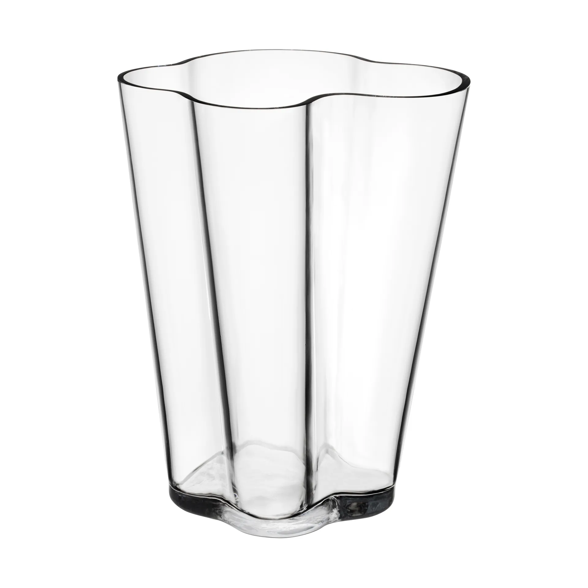 Vaso trasparente Alvar Aalto, 270 mm Iittala