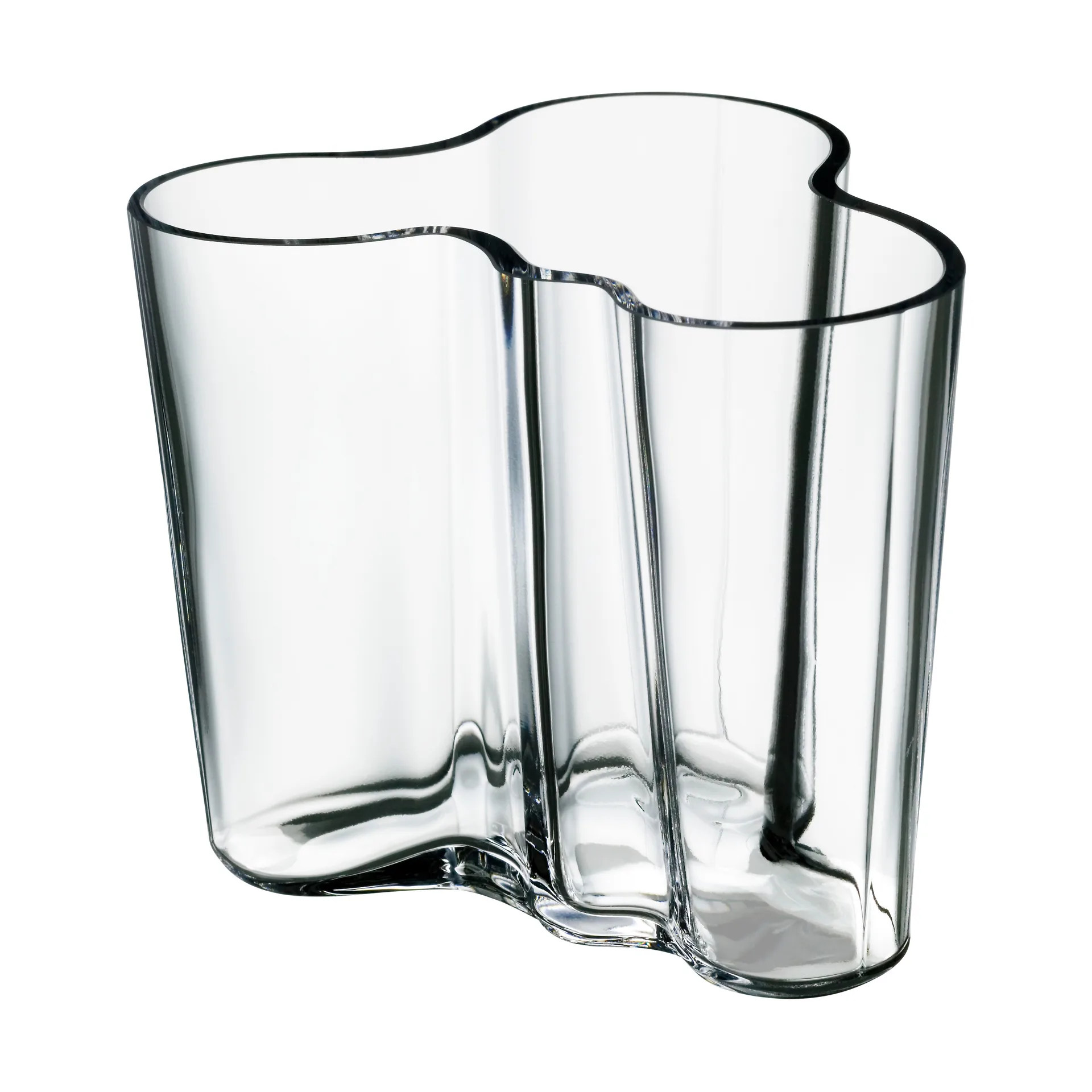Vaso trasparente Alvar Aalto, 95 mm Iittala