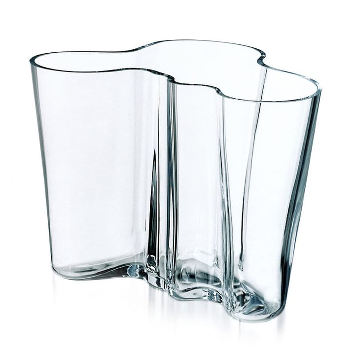 Vaso trasparente Savoy Alvar Aalto  - 160 mm - Iittala