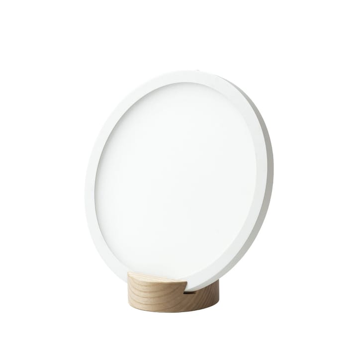 Lampada da tavolo Epic - bianco, base lampada in frassino  - Innolux
