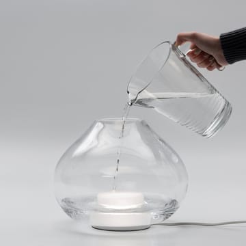 Lampada da tavolo Sula - vetro trasparente - Innolux