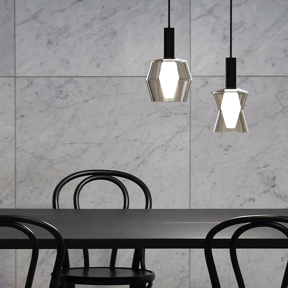 Lampadario Tiima, color sabbia Innolux
