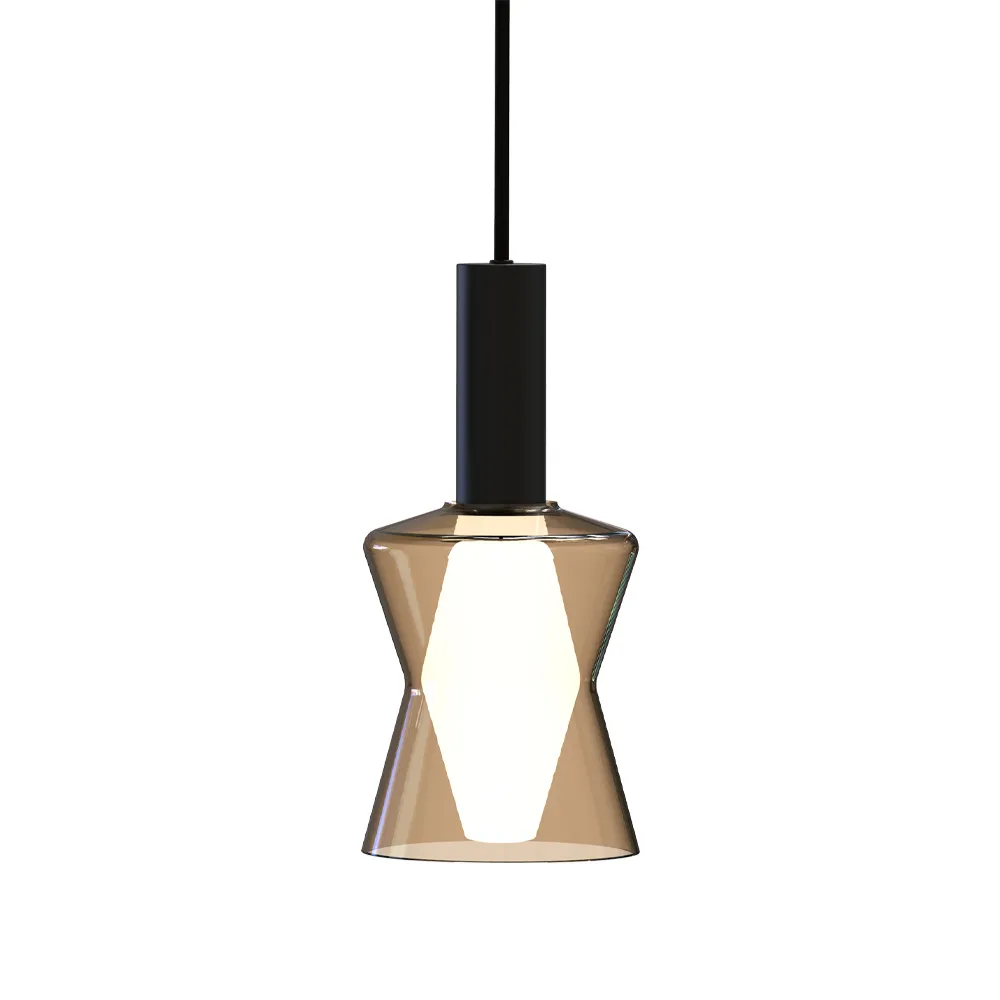 Lampadario Tiima, color sabbia Innolux