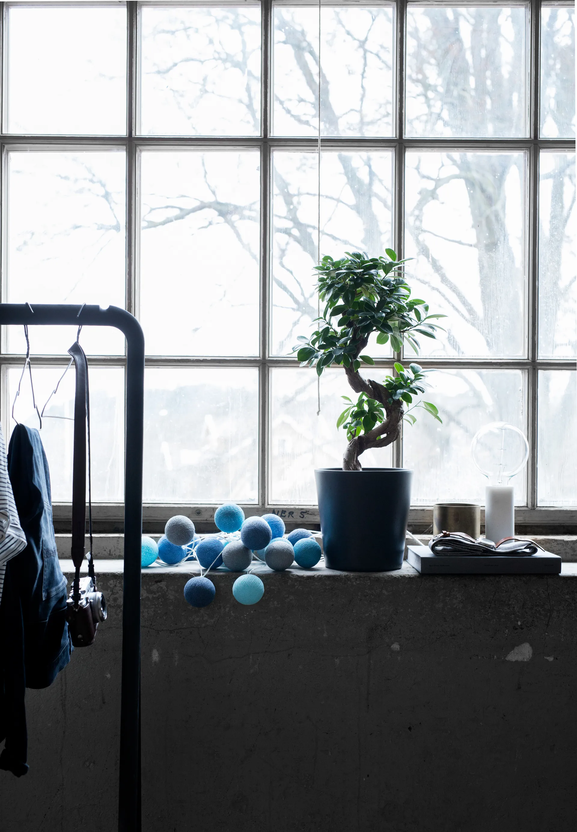 Catena luminosa Ocean blue 35 luci 390 cm, Blu Irislights