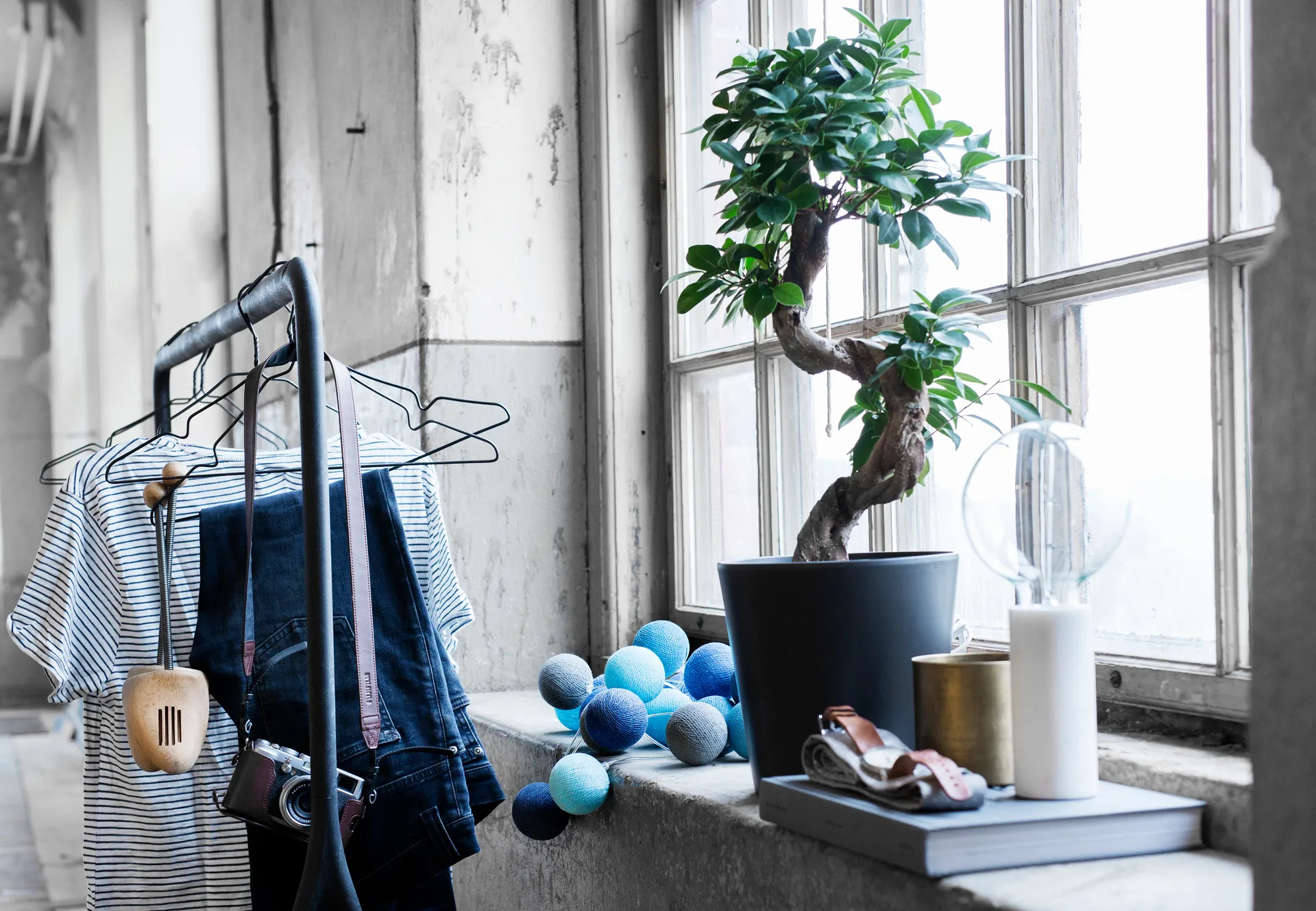 Catena luminosa Ocean blue 35 luci 390 cm, Blu Irislights