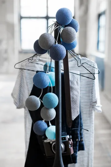 Catena luminosa Oceans blue 20 luci 390 cm - Blu - Irislights