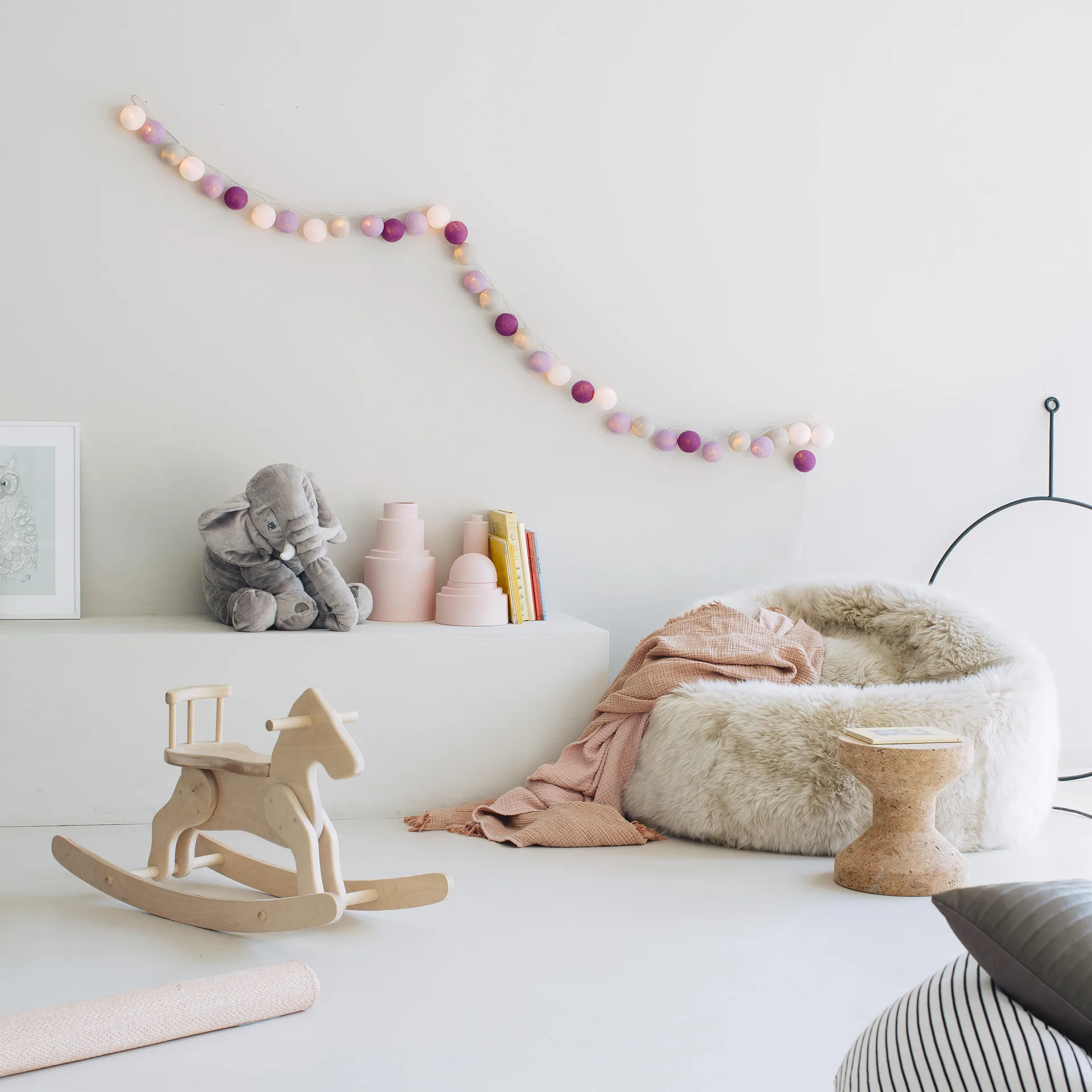 Filo di luci Irislights Dreamcatcher, 20 sfere Irislights