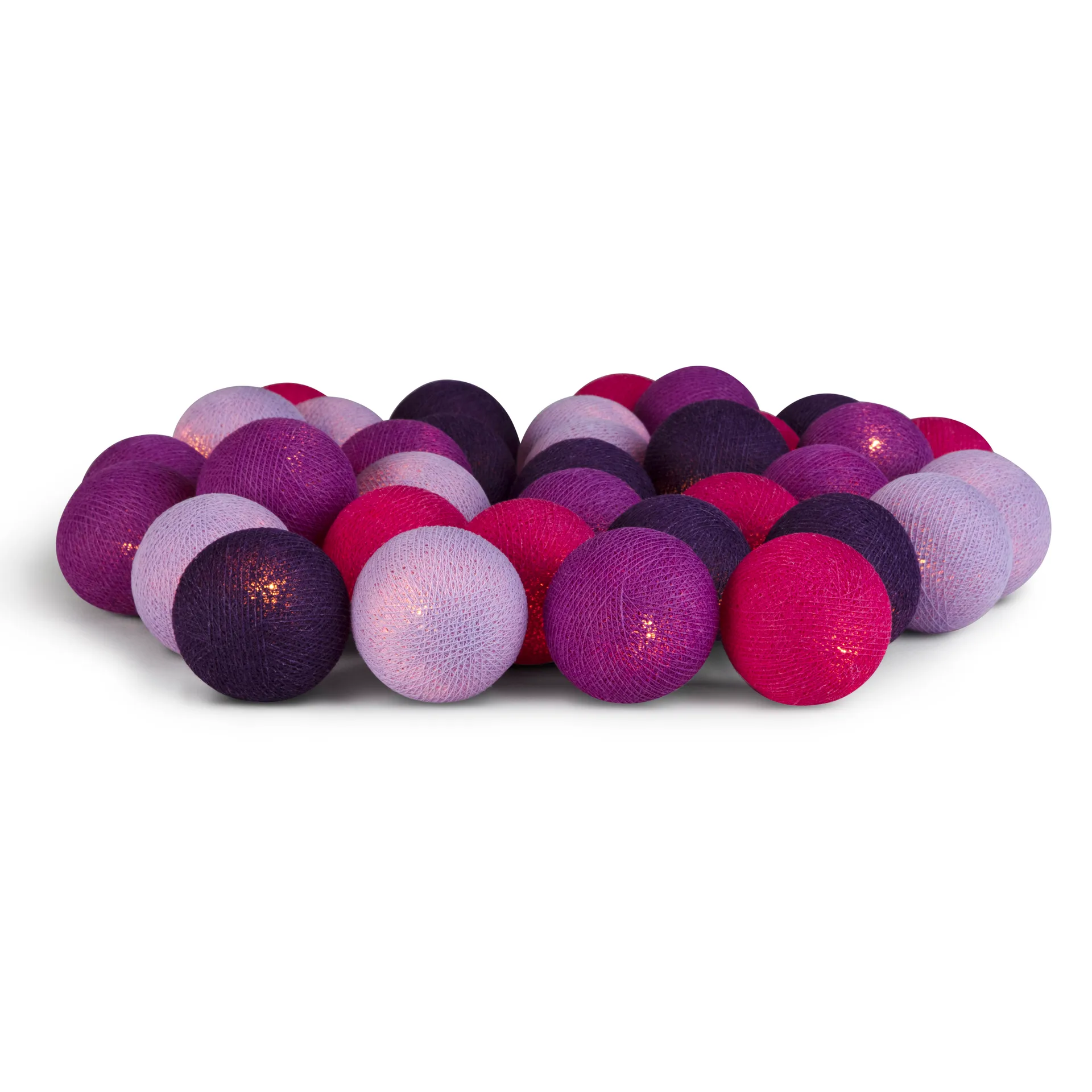 Filo di luci Irislights Vivid Violet, 20 sfere Irislights