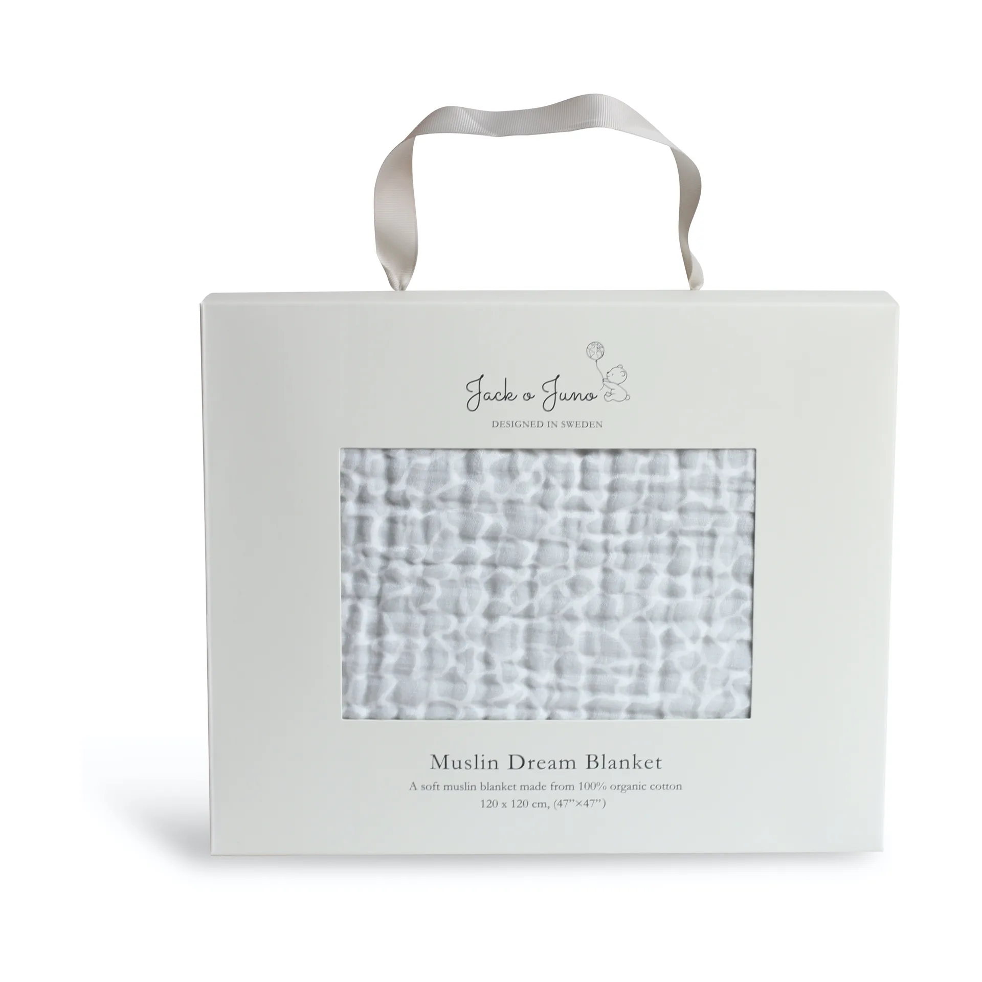 Coperta di cotone spesso Dream 120x120 cm, Giraffa Jack o Juno