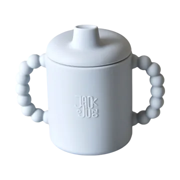 Tazza con beccuccio Bubble 15 cl - Grigio ghiacciaio - Jack o Juno