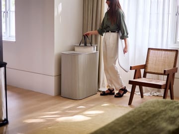 Cesta portabiancheria Tota Luxe 90 L - Ecru - Joseph Joseph