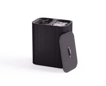 Cesta portabiancheria Tota Luxe 90 L - Nero - Joseph Joseph