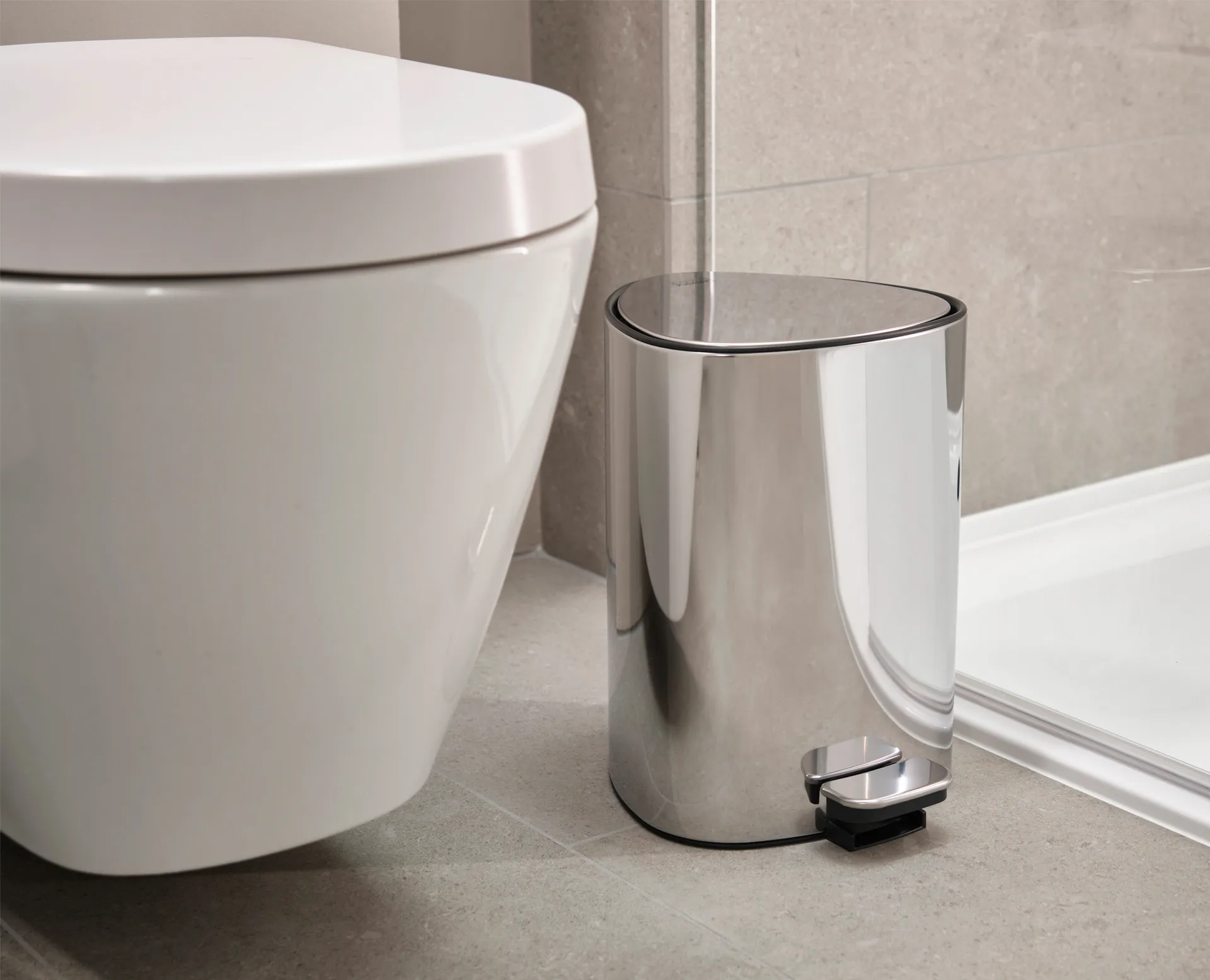 Cestino a pedale Easystore luxe 5 L, Acciaio inossidabile Joseph Joseph