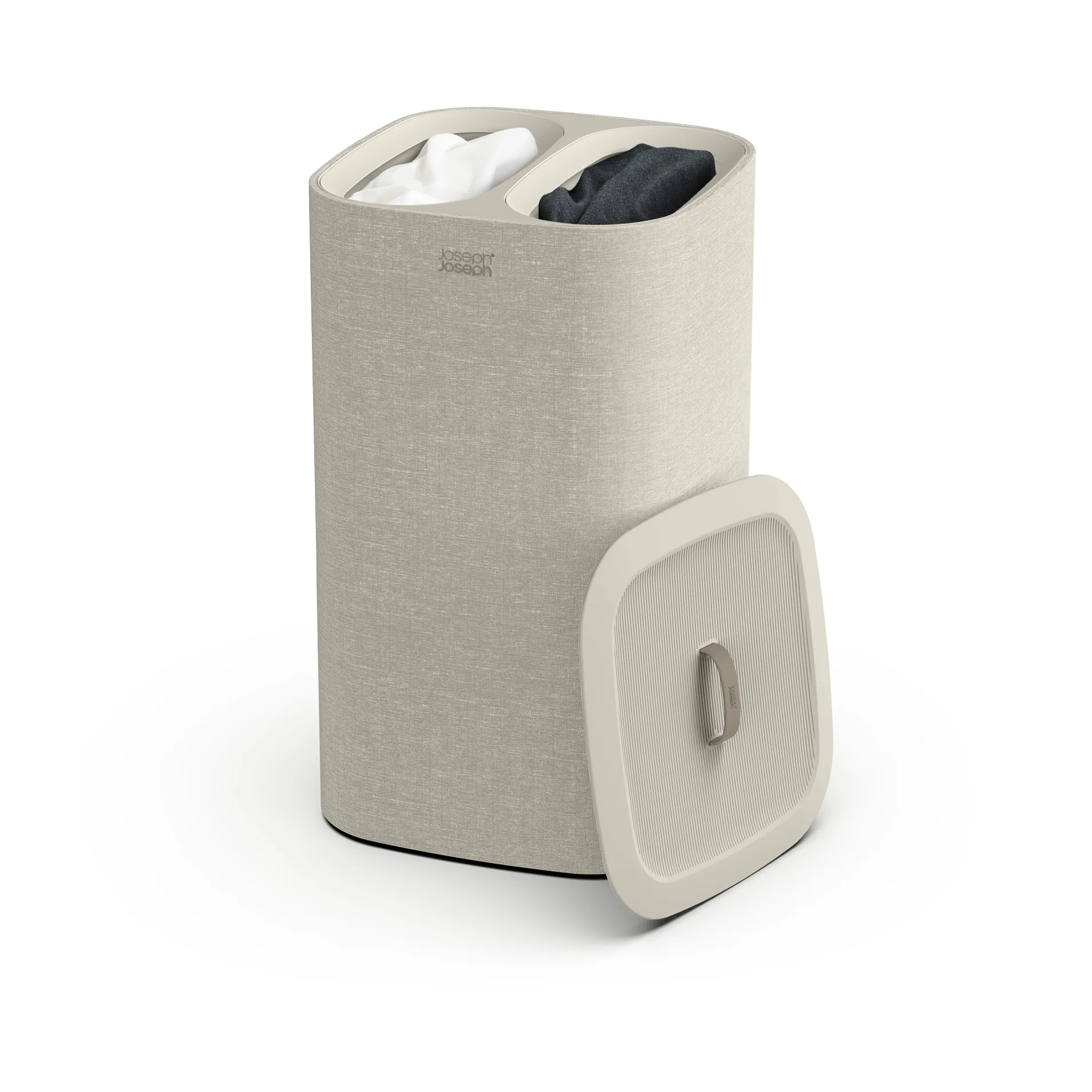Cesto per biancheria Tota 60 L, Ecru Joseph Joseph