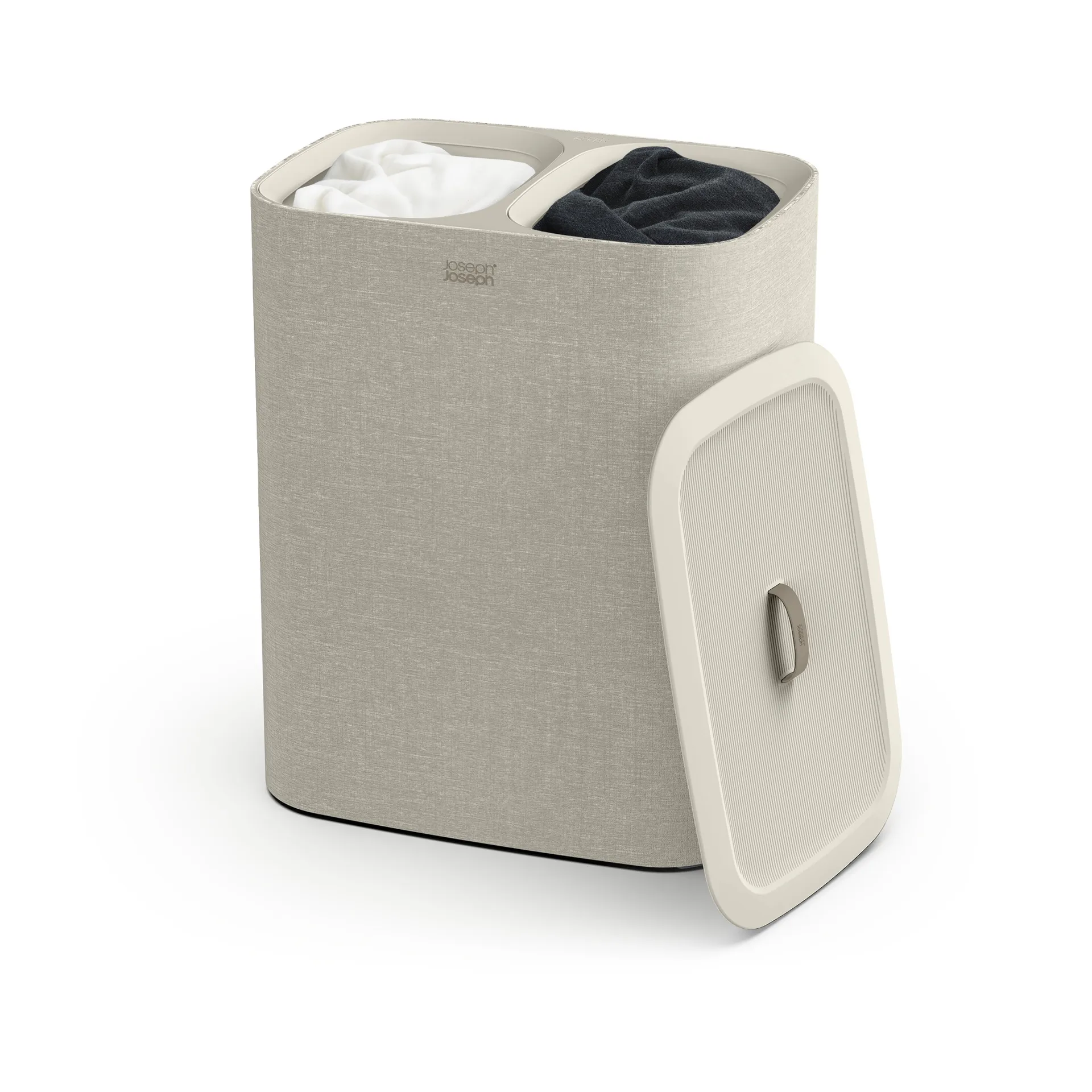 Cesto per biancheria Tota 90 L, Ecru Joseph Joseph