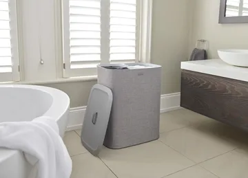 Cesto per biancheria Tota 90 L - Grigio - Joseph Joseph