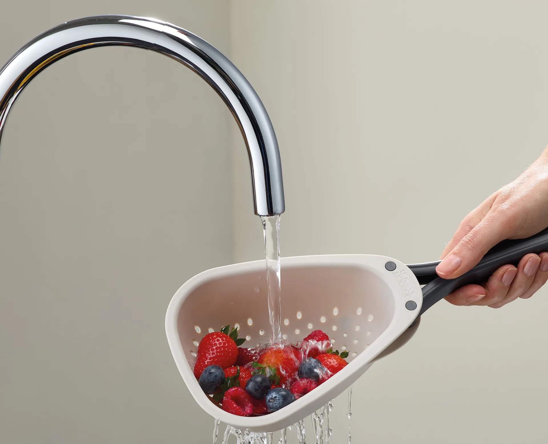 Colino pieghevole Droplet stone, Mini Joseph Joseph