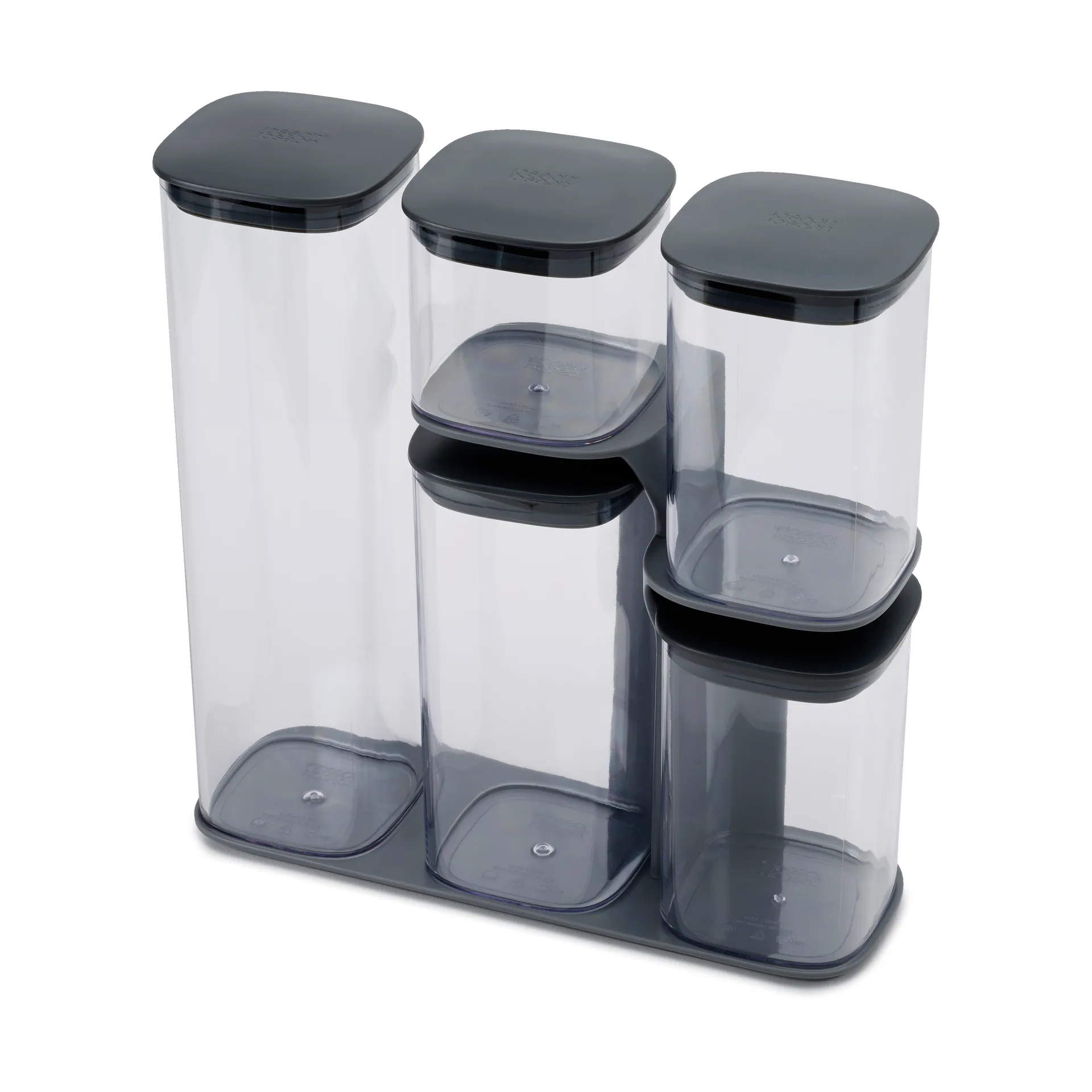 Contenitore Podium 5 pezzi, Grigio Joseph Joseph
