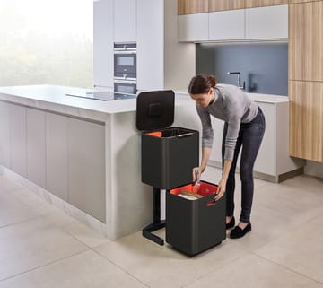 Pattumiera Joseph Joseph Totem Max 60 L - Nero carbone - Joseph Joseph