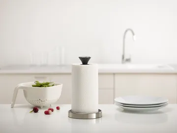 Portarotolo da cucina Push & Tear - Grigio - Joseph Joseph