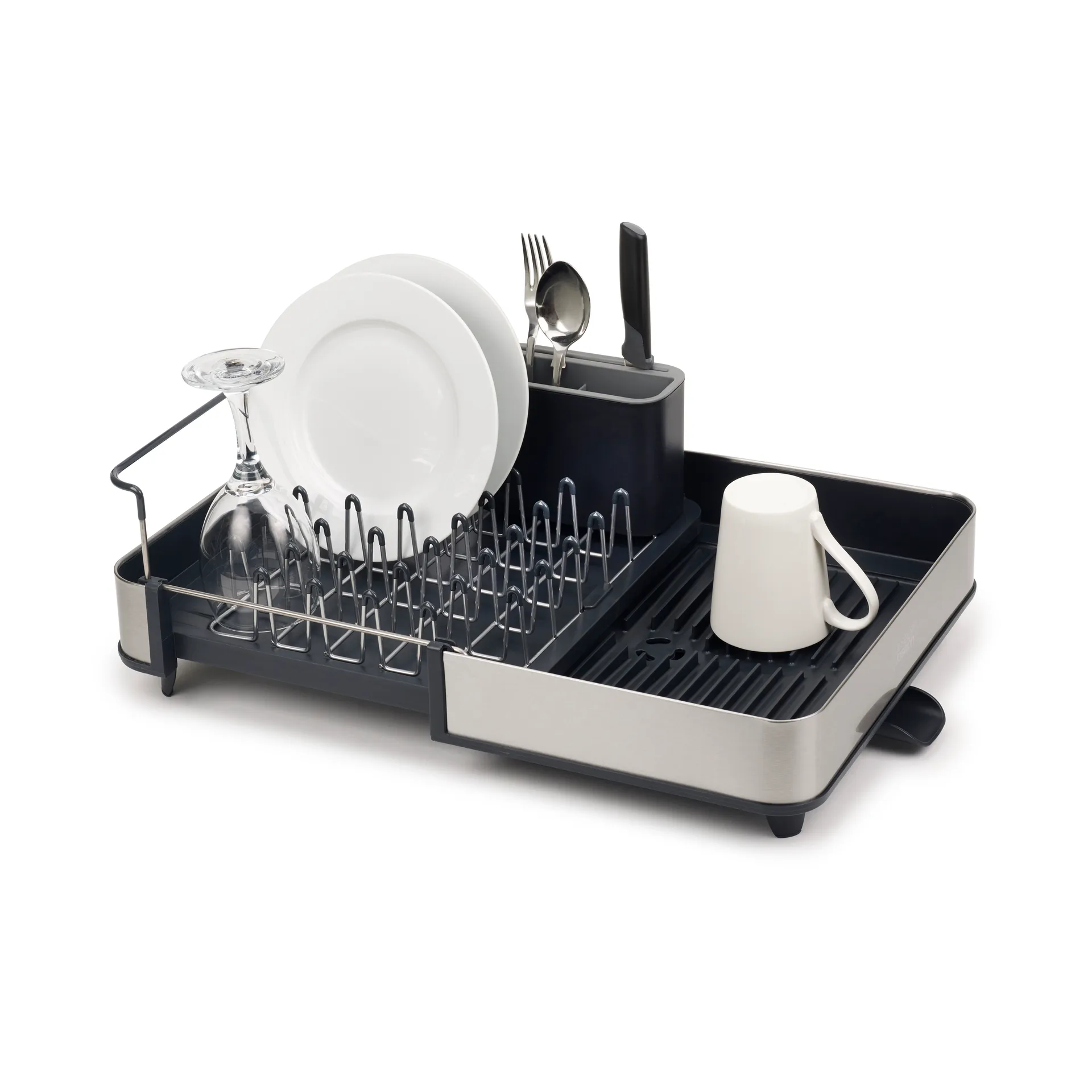 Portastoviglie estensibile Extend 35,3 cm, Grigio Joseph Joseph