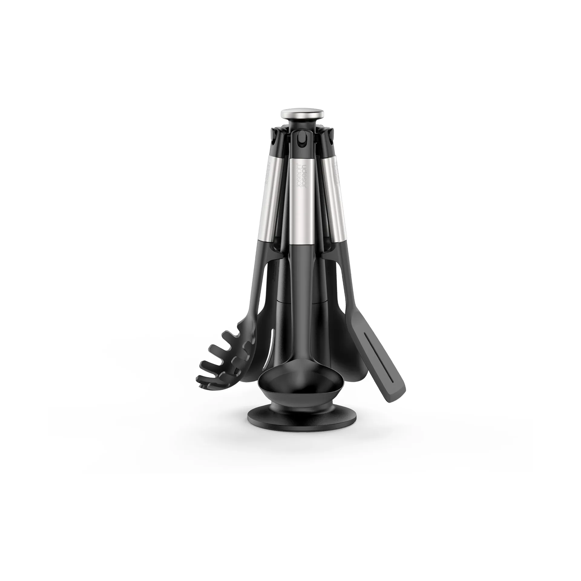 Portautensili Elevate 5 pezzi, Acciaio al silicone Joseph Joseph